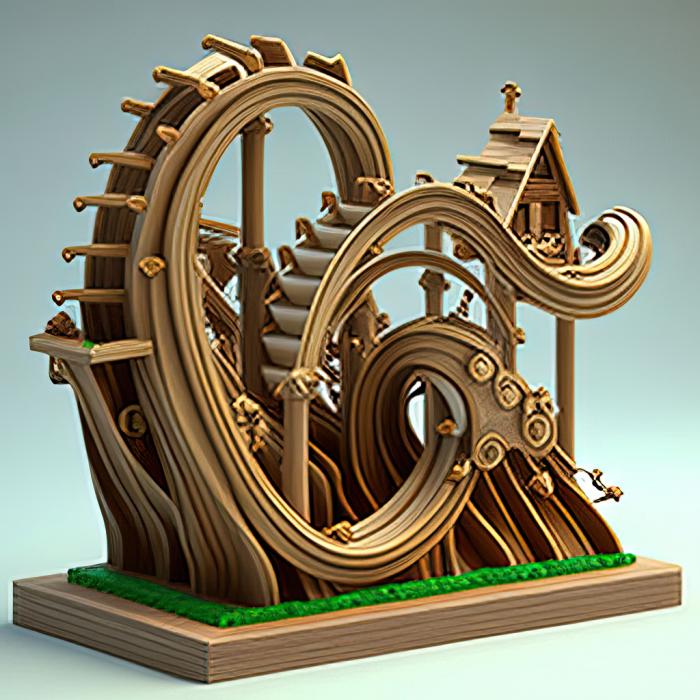 Games (3DGMS_77671) 3D model for CNC machine